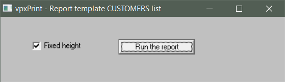 runCustomer